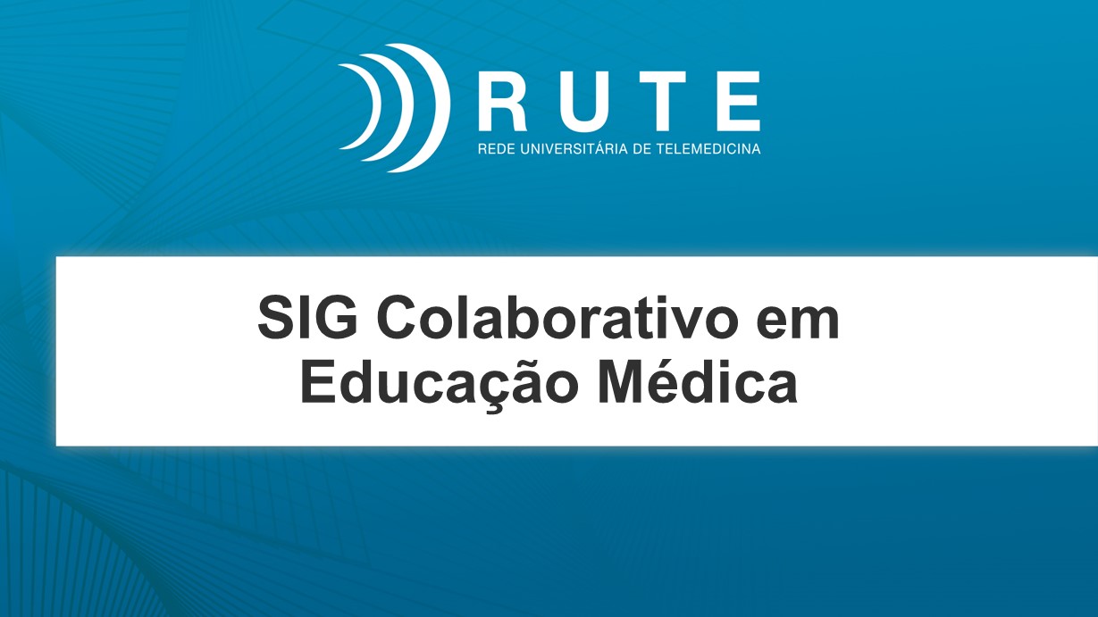 SIG Colaborativo em Educação Médica *