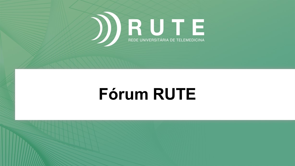 Fórum RUTE *