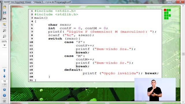 Informática para Internet – Lógica de Programação – Aula 05