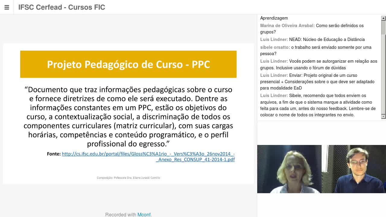FICs-Planejamento e Desenvolvimento de Cursos na Modalidade a Distância - 09/08/2017