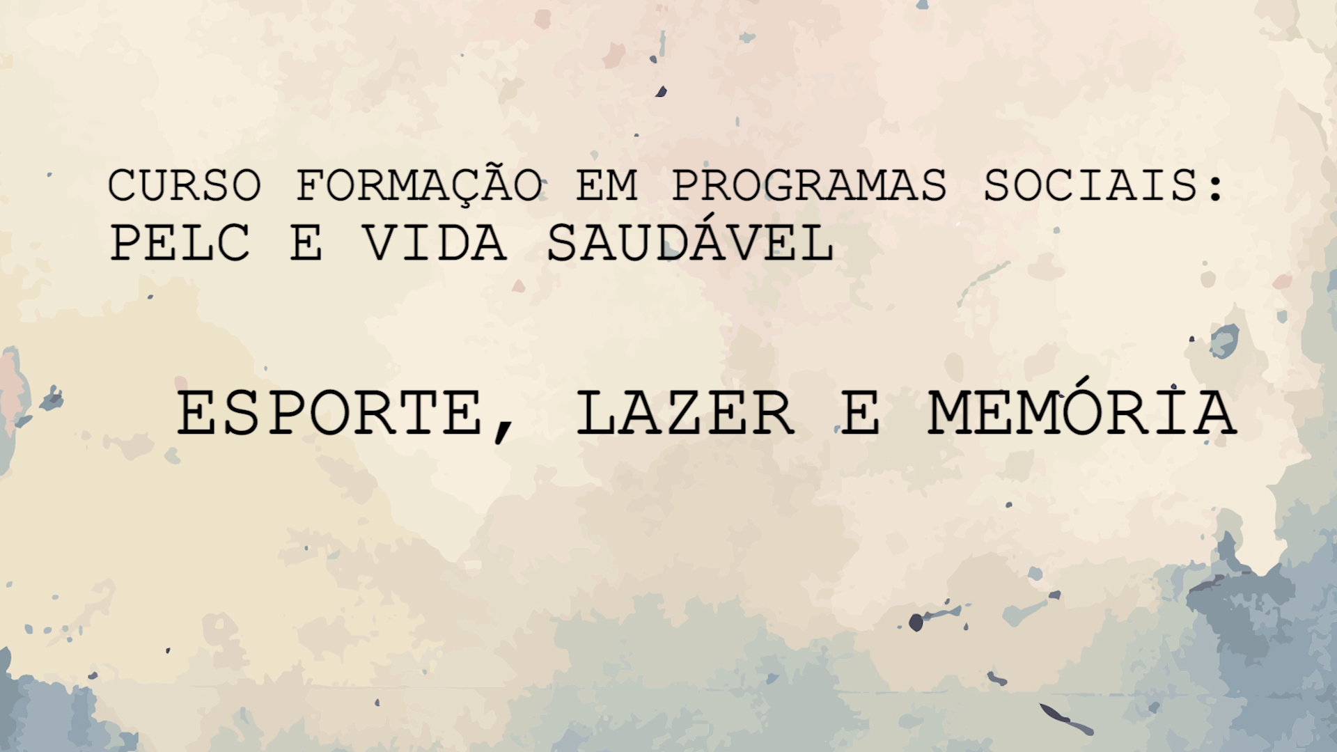 Esporte, lazer e memória - videoaula