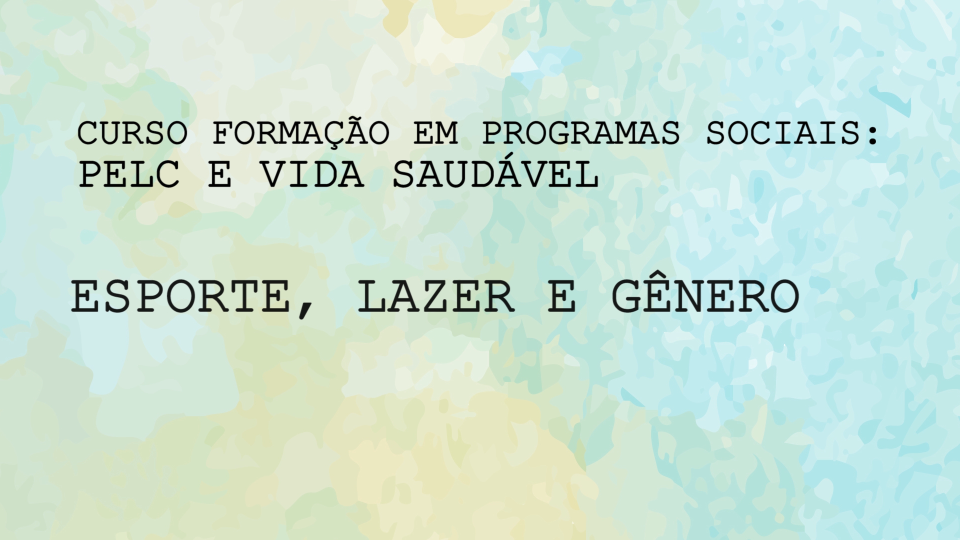 Esporte, lazer e gênero