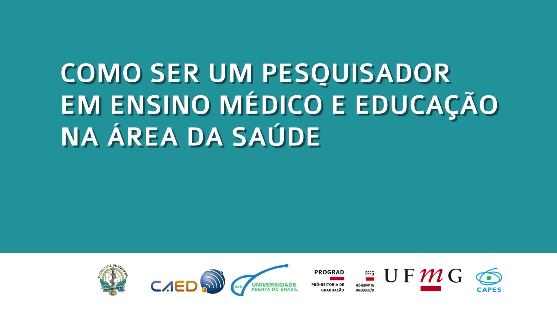 Como ser um pesquisador em ensino médico e educação na área da saúde