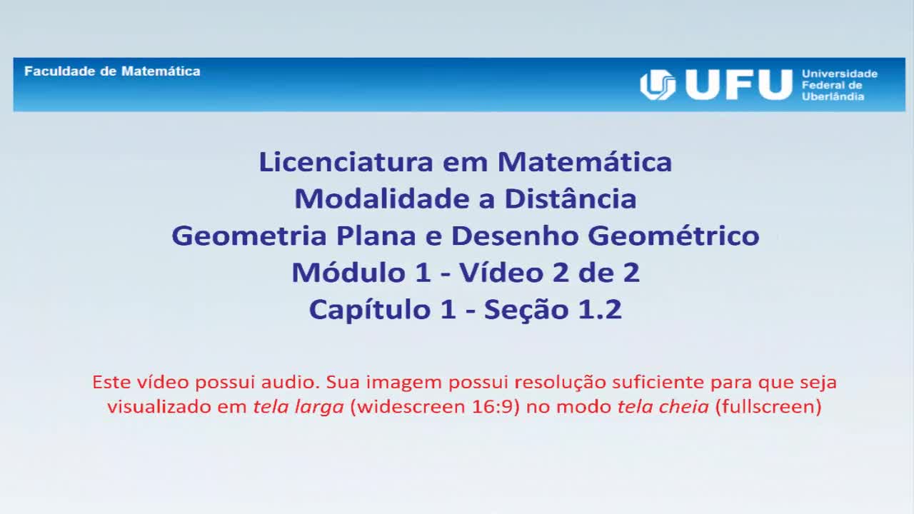 Matemática EaD - Geometria Plana e Desenho Geom... | eduplay