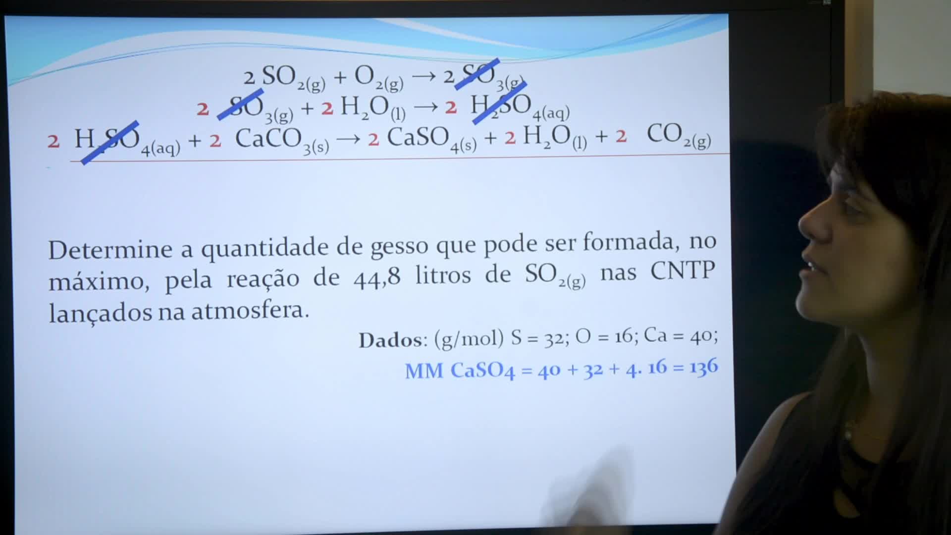 Estequiometria com Reações Consecutivas exerc resolvido 2