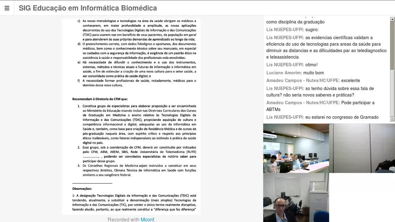 SIG Educação em Saúde Digital *