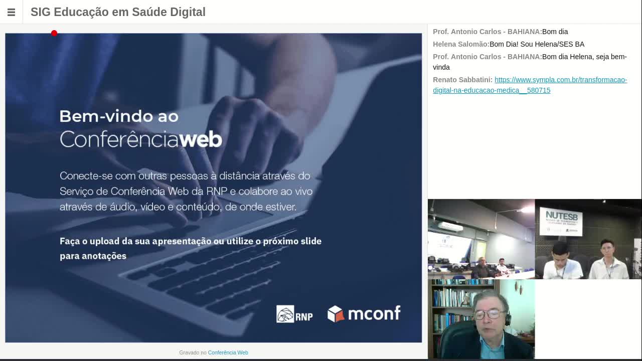 SIG Educação em Saúde Digital *