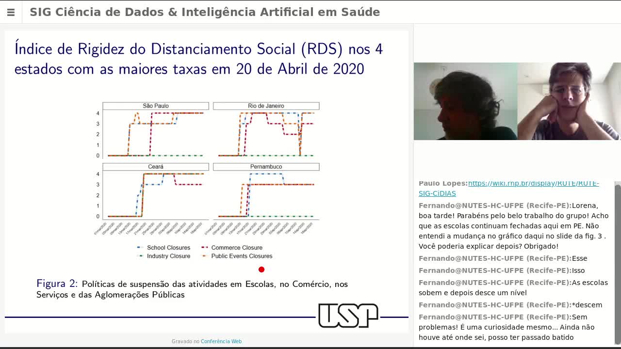 SIG Ciência de Dados e Inteligência Artificial em Saúde - 23 de Abril de 2020