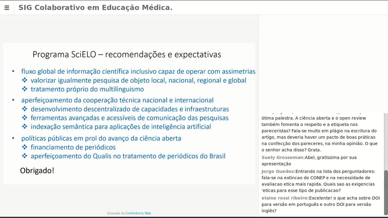 SIG Colaborativo em Educação Médica *