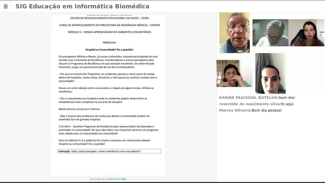 SIG Educação em Saúde Digital *