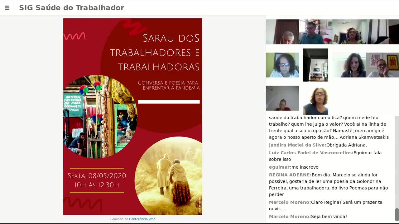 SIG Saúde do Trabalhador - 08 de Maio de 2020