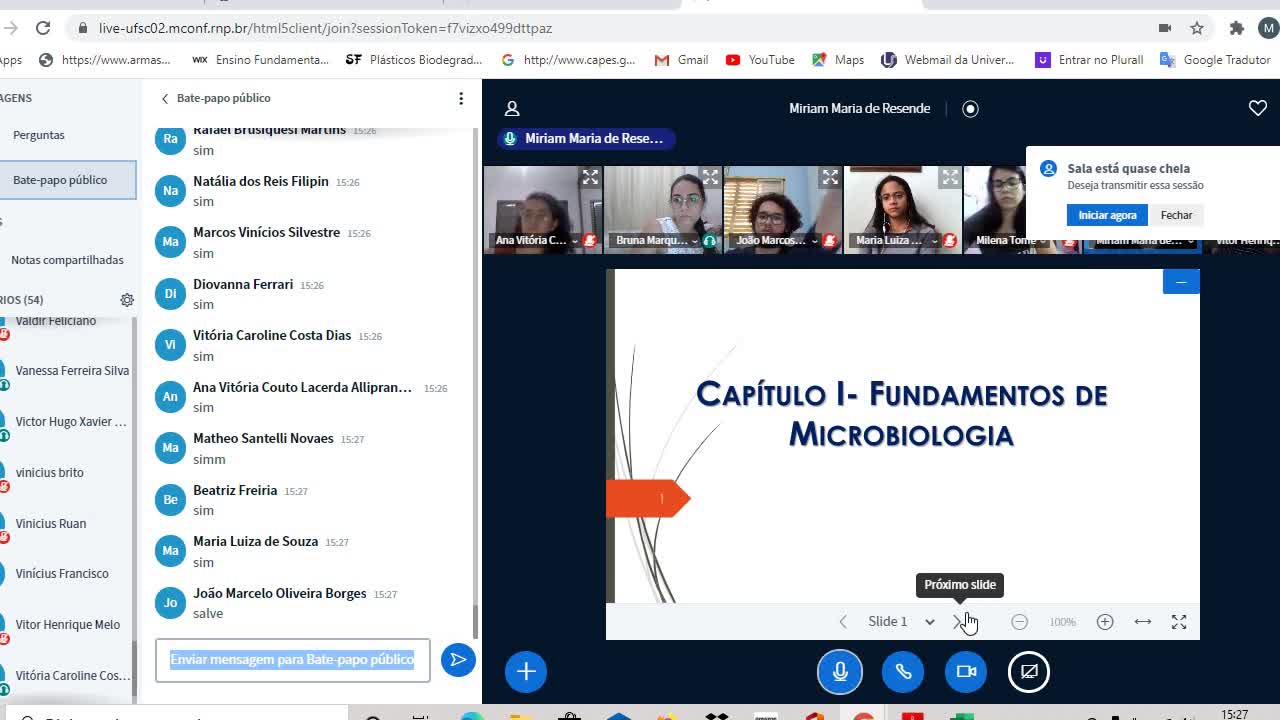 Aula de Eb1 - Fundamentos de Microbiologia