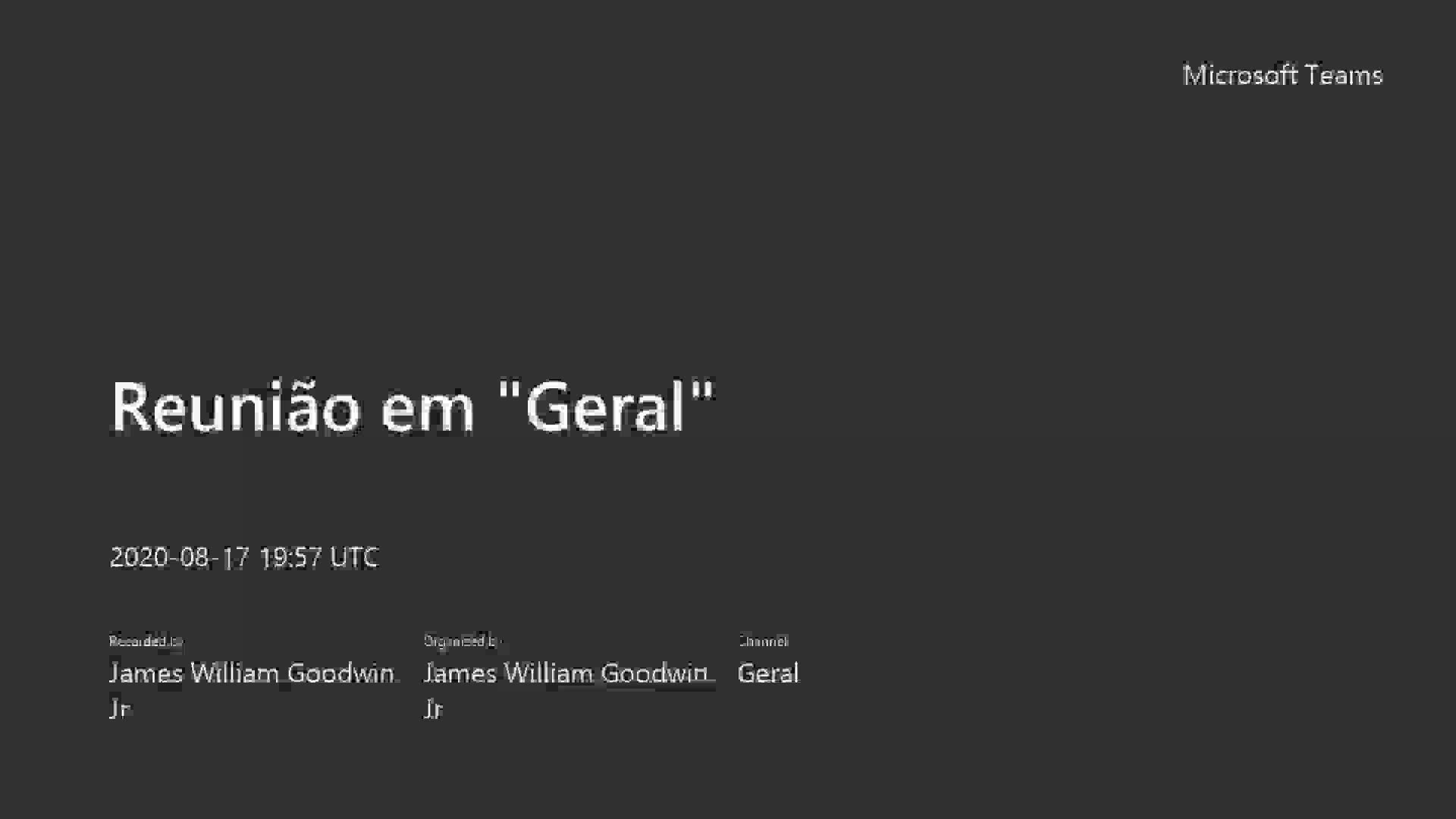 Saudação ERE