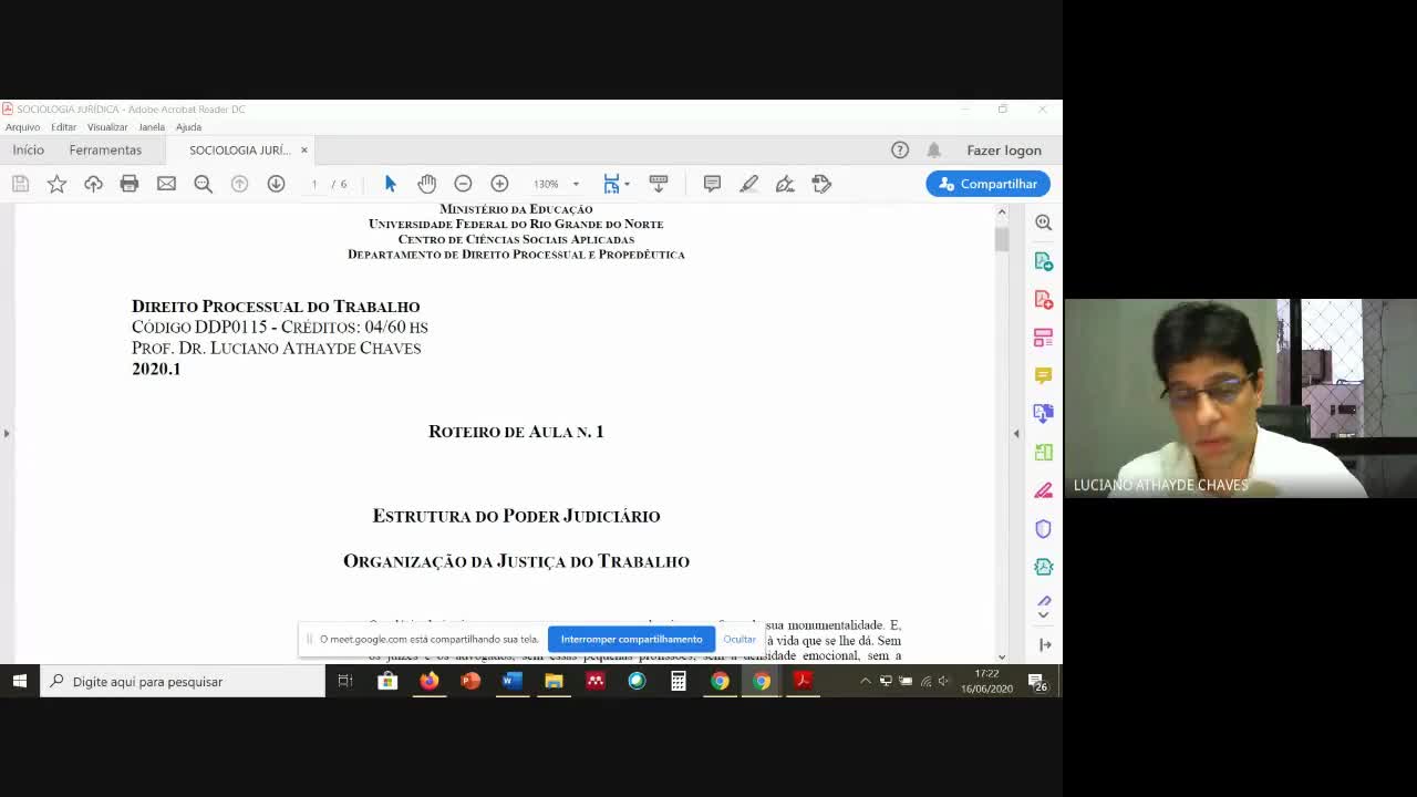 DPT - 2020.5 - Retomada de conteúdo - Ponto # 1