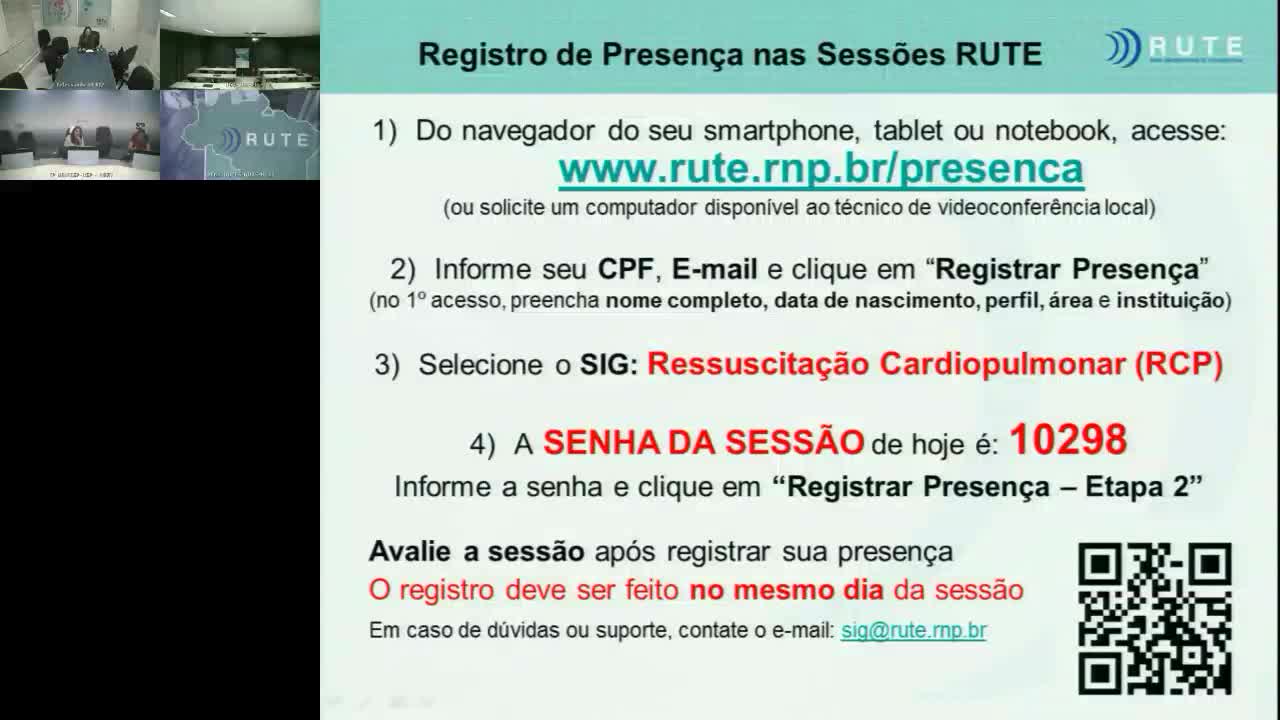 Folheto sobre etapas de ressuscitação cardiopulmonar