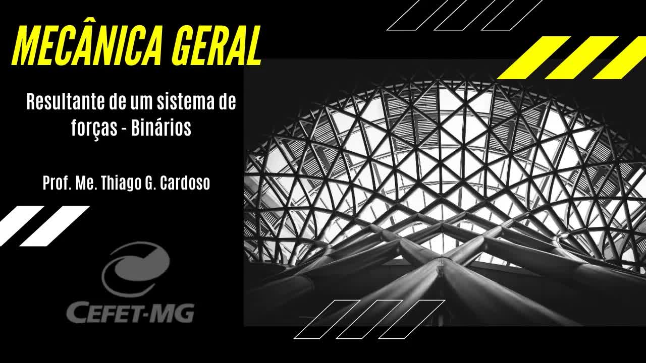 Momento de uma força - Binário