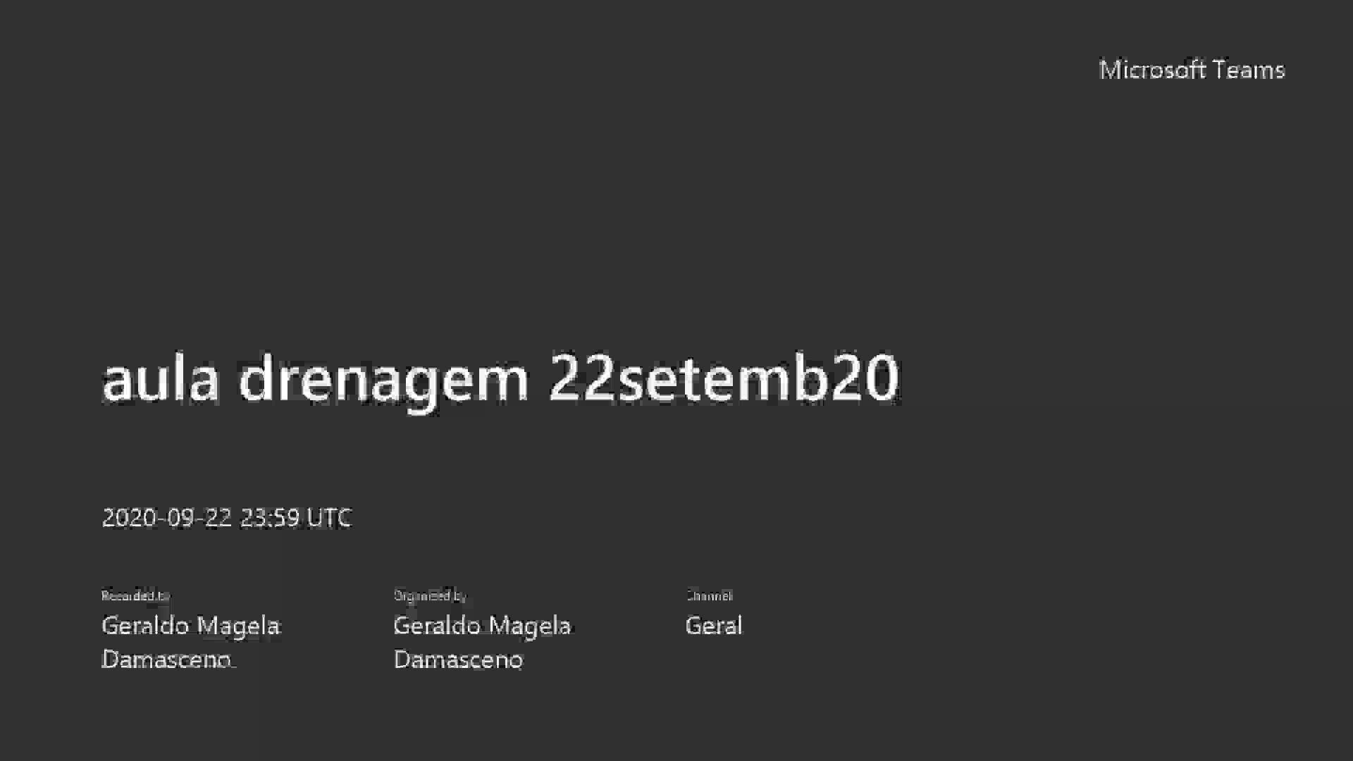 aula de Drenagem e tópicos 22 setemb20