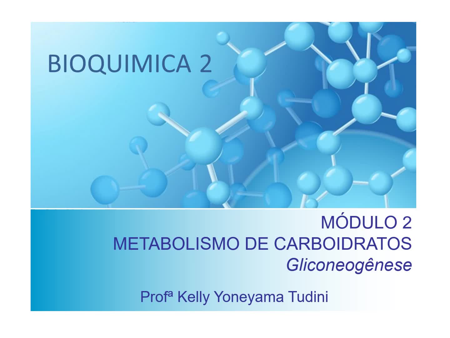 Gliconeogenese vídeo-aula