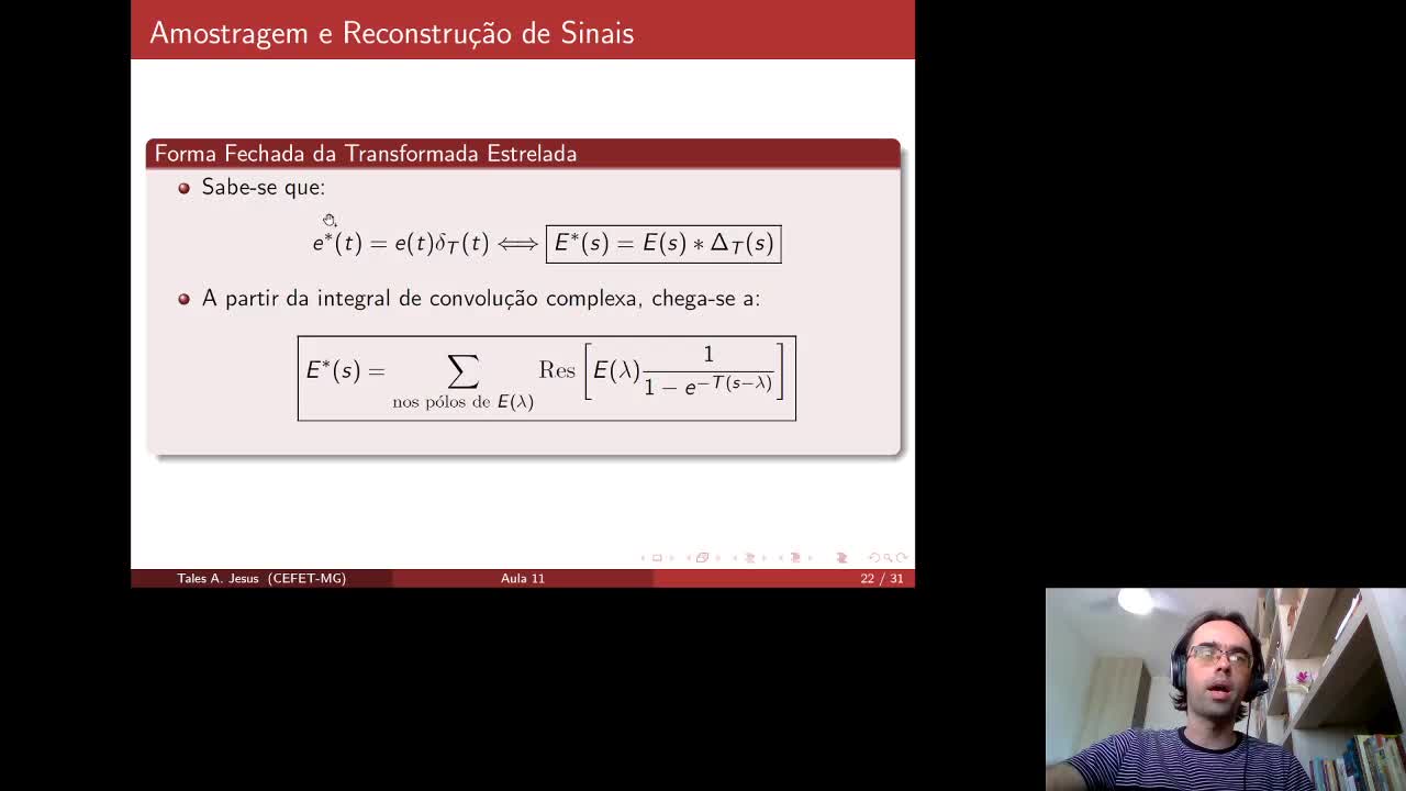 CDSD 15.1 - Forma fechada da transformada estrelada