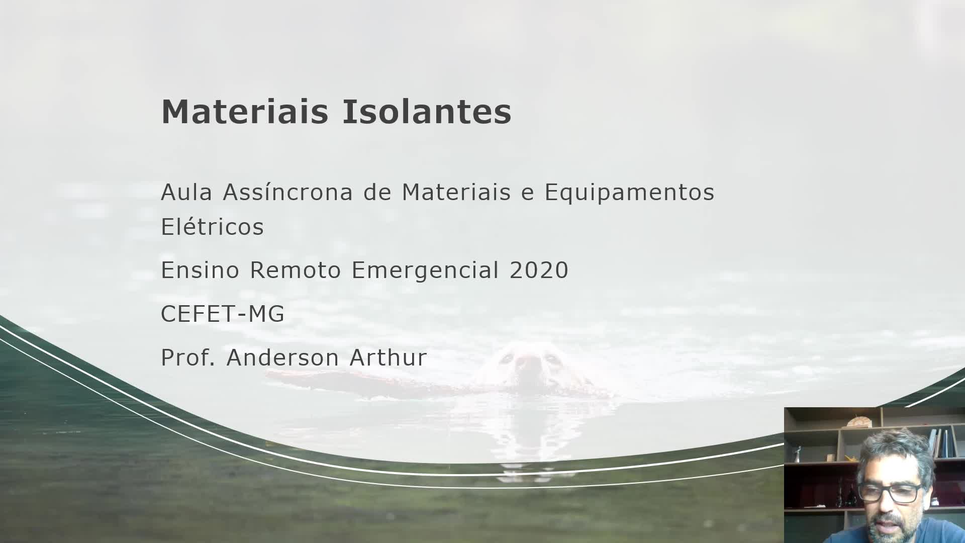 Materiais  Isolantes- Curso técnico eletrotécnica