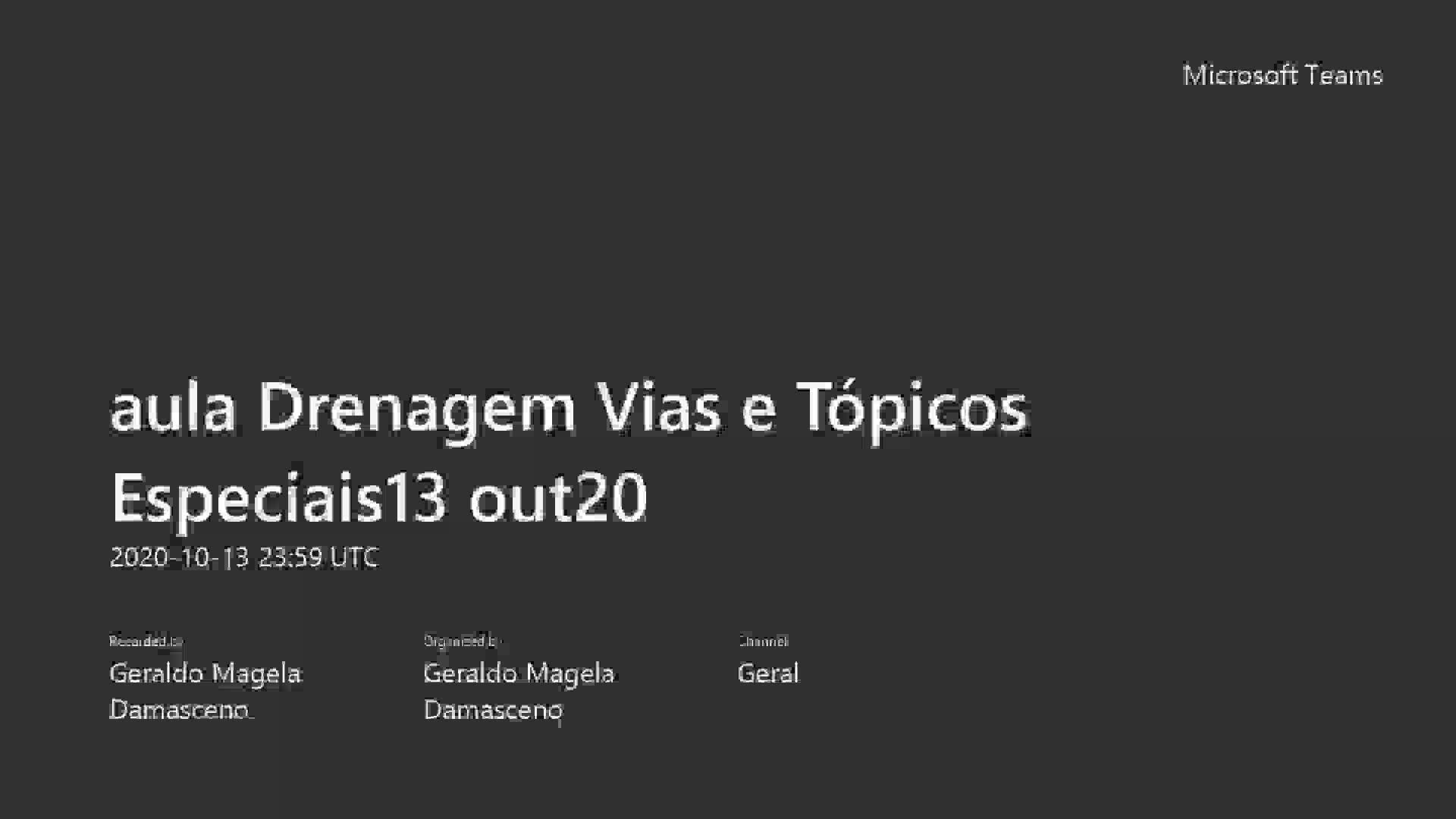 aula Drenagem Vias 13 outb20