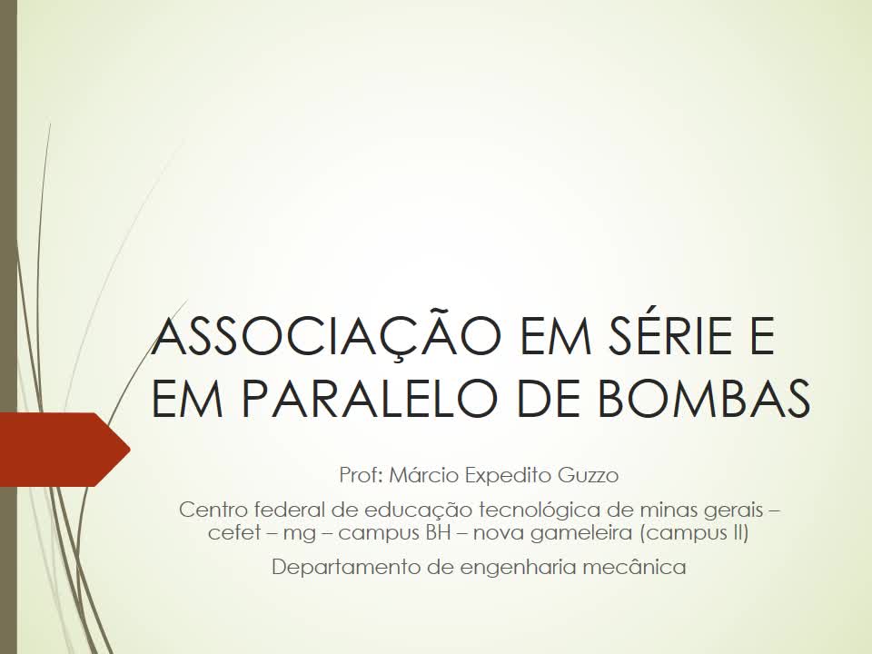 Bombas - Aula 7 