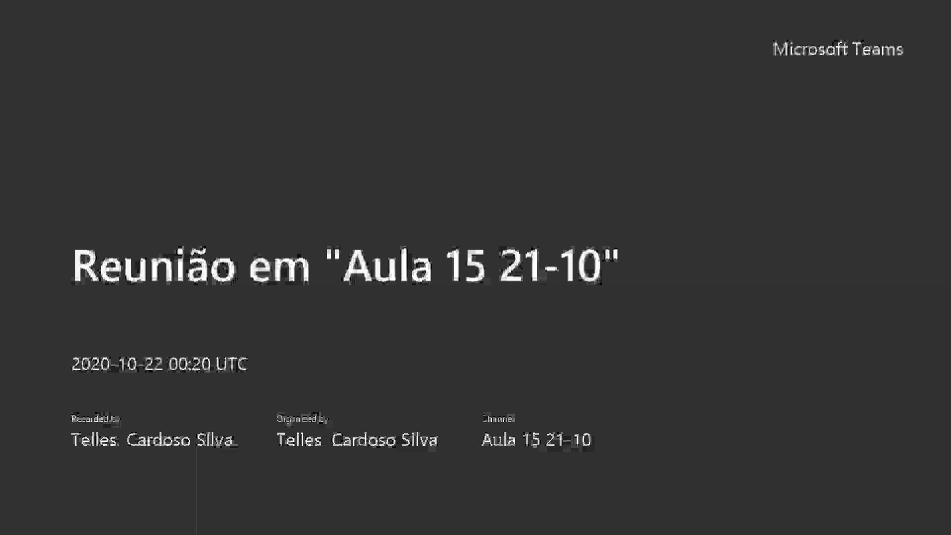Aula 15 _ Estequiometria_1
