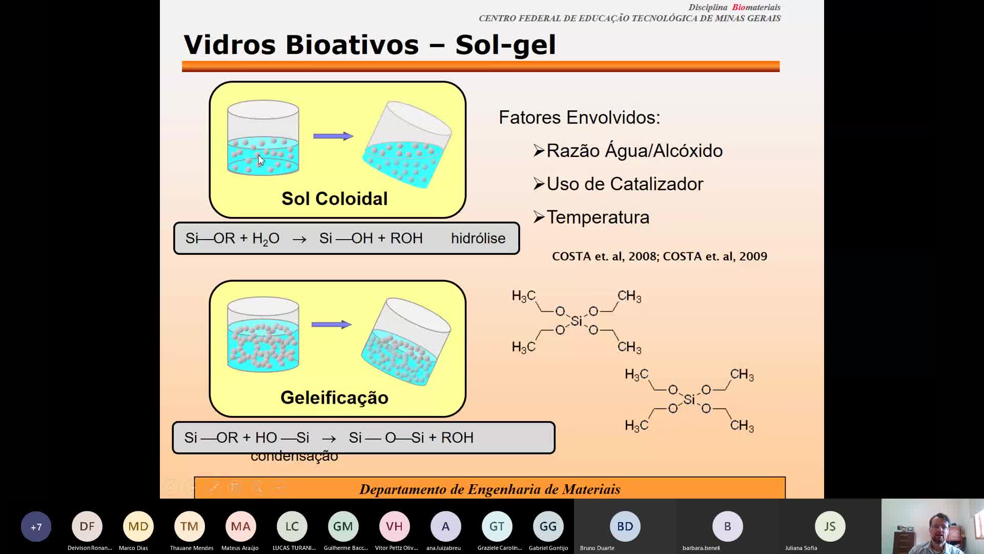 Vidro Bioativos e Introd Liberação Drogas