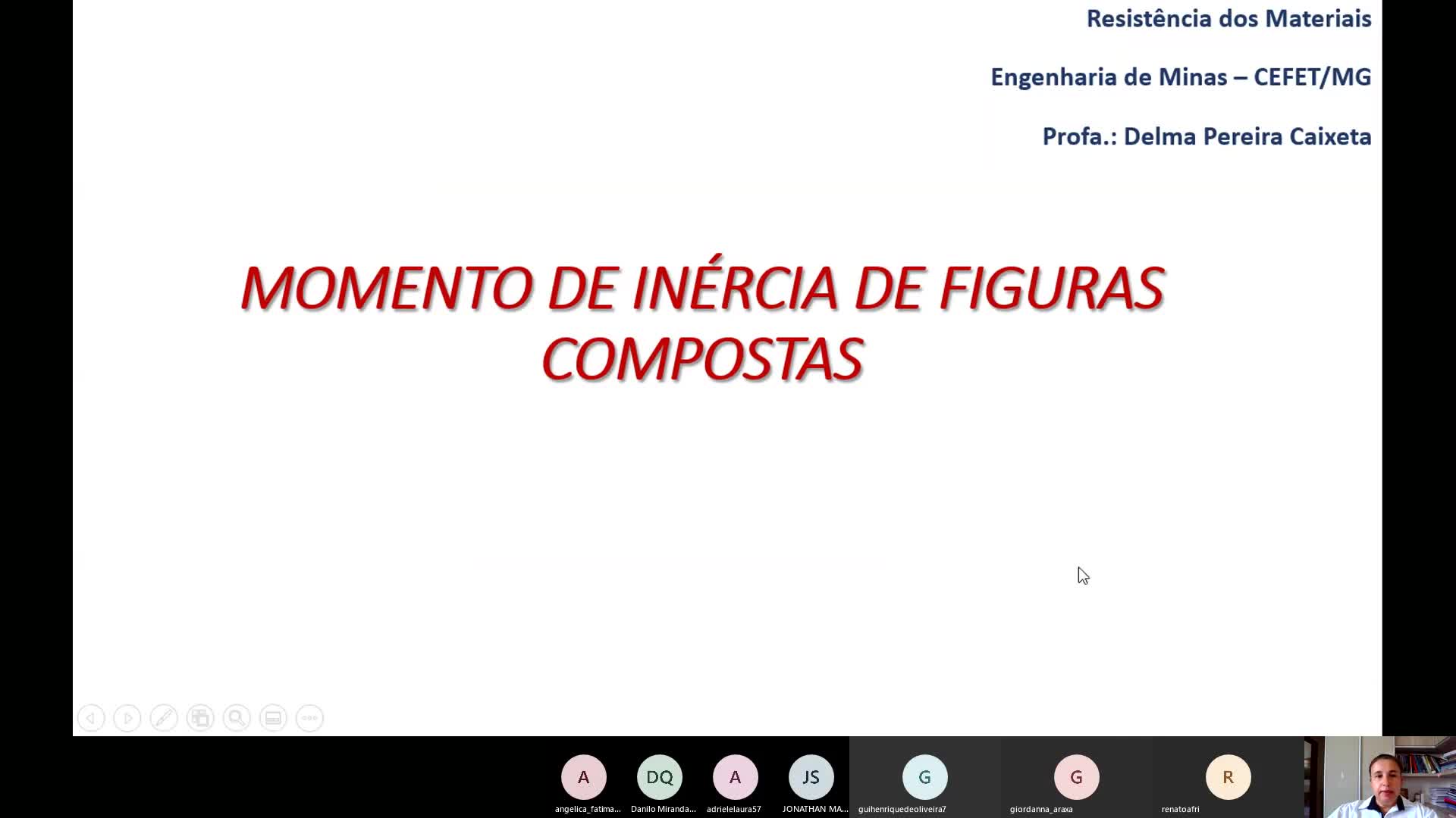 Aula Resistência dos Materiais 27/10/2020