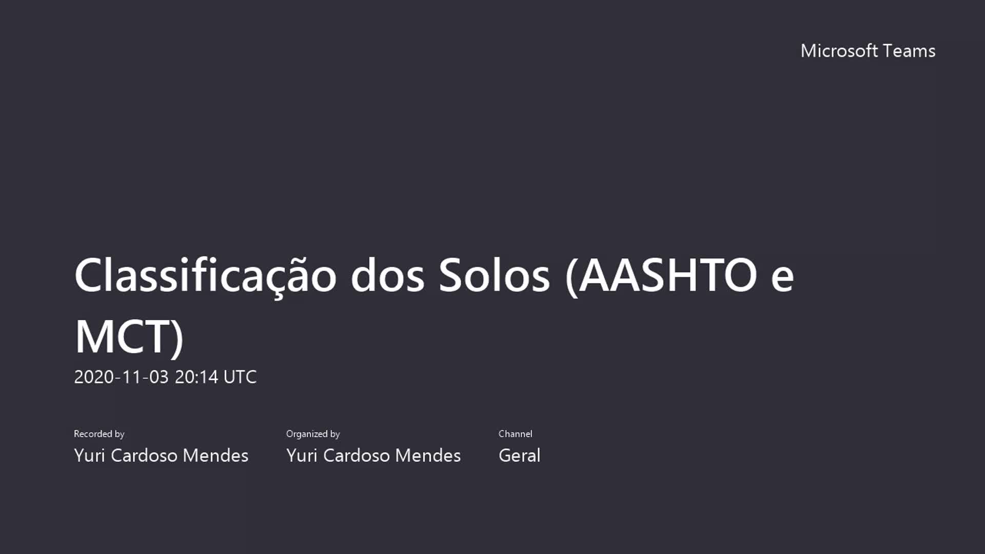 Mec Sol Eng Minas - Classificação dos Solos (AASHTO e MCT)