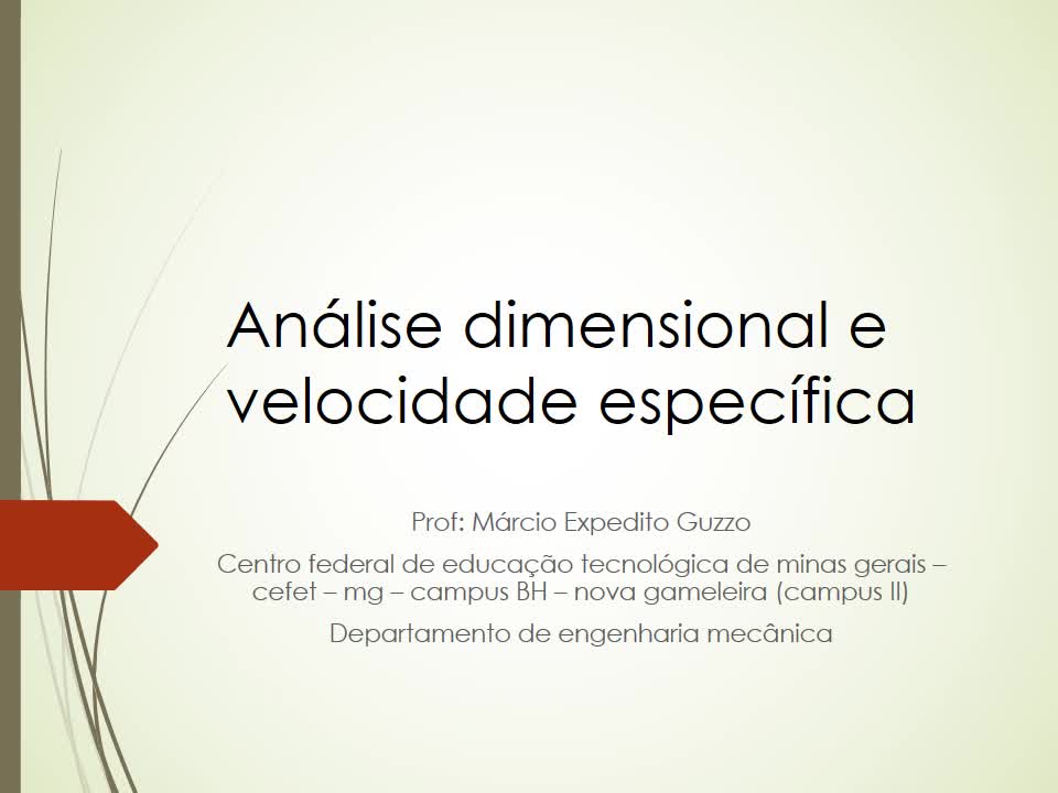 Bombas - Aula 9