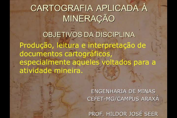 Cartografia Aplicada 