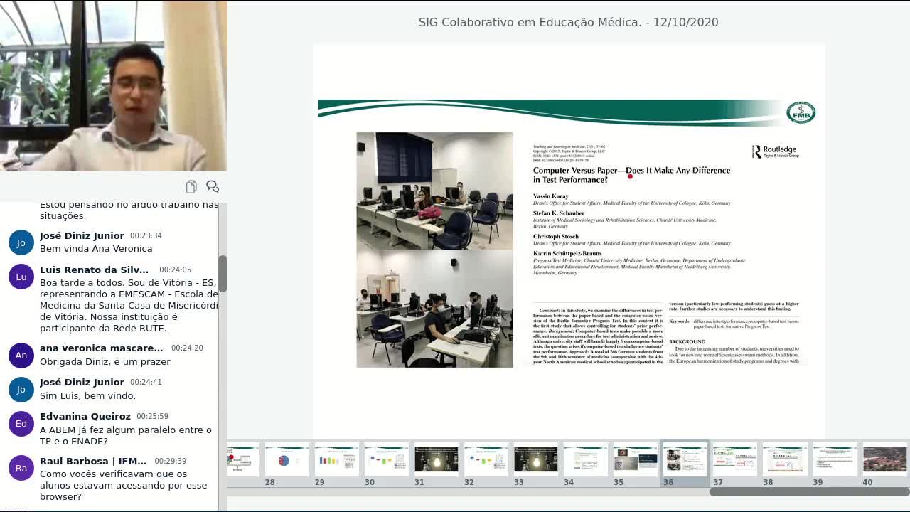 SIG Colaborativo em Educação Médica *