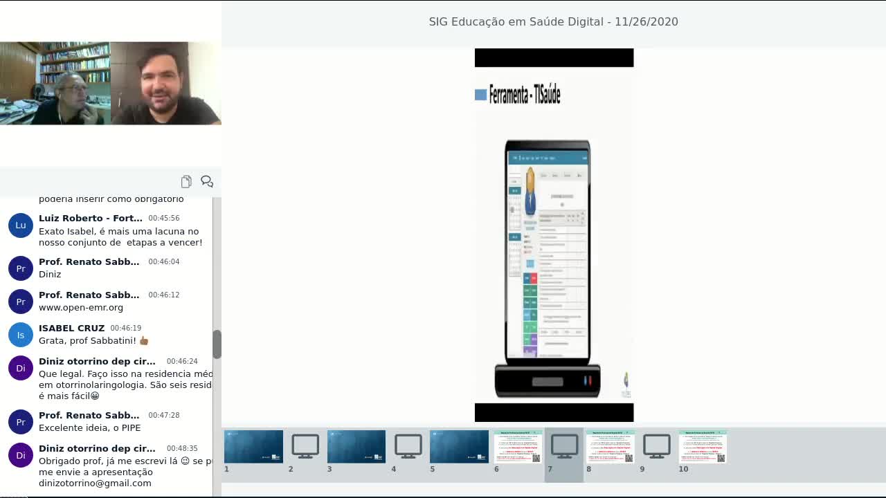 SIG Educação em Saúde Digital *