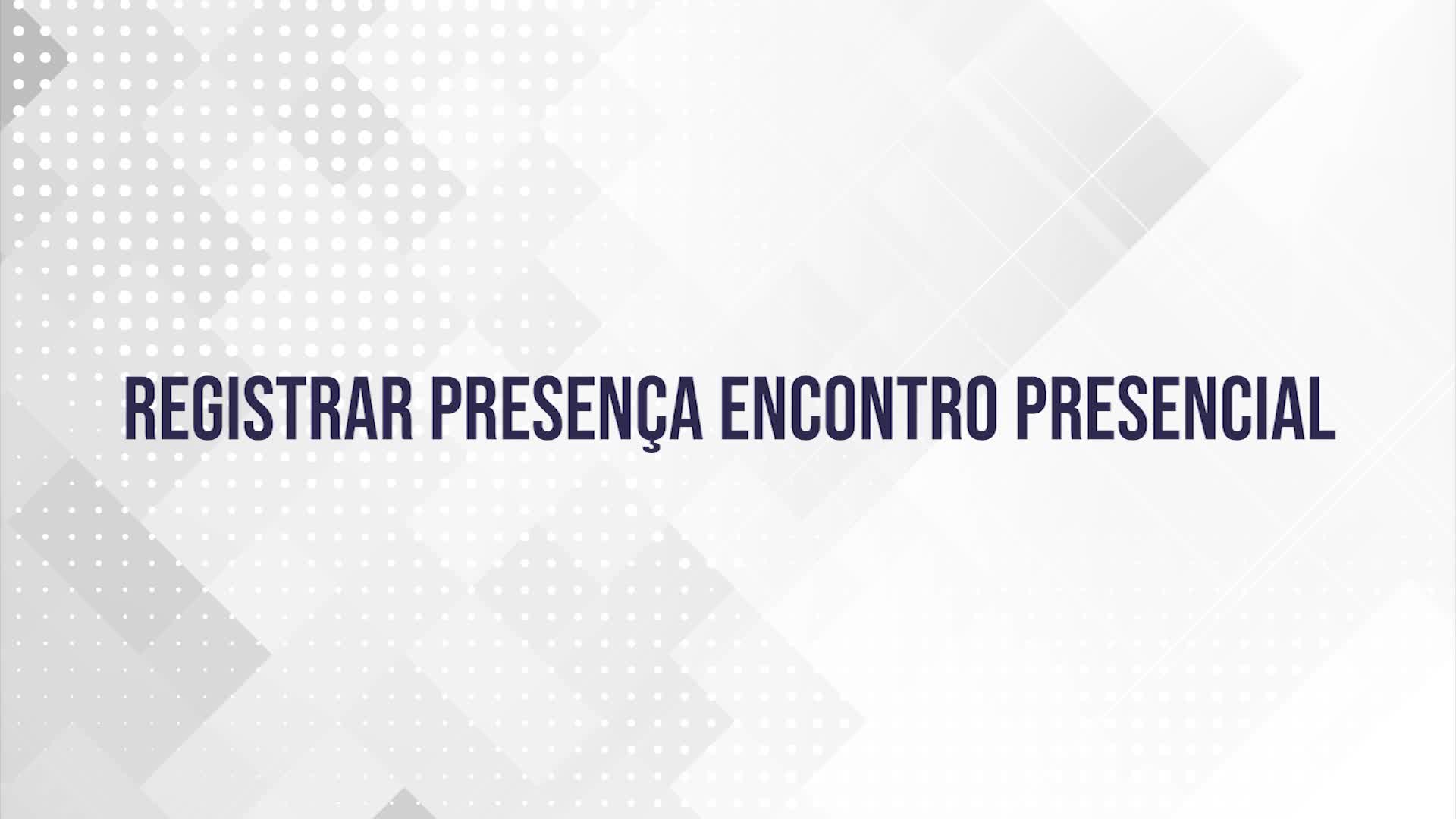 Registrar presença na lista do encontro presencial - Programa Formação pela Escola