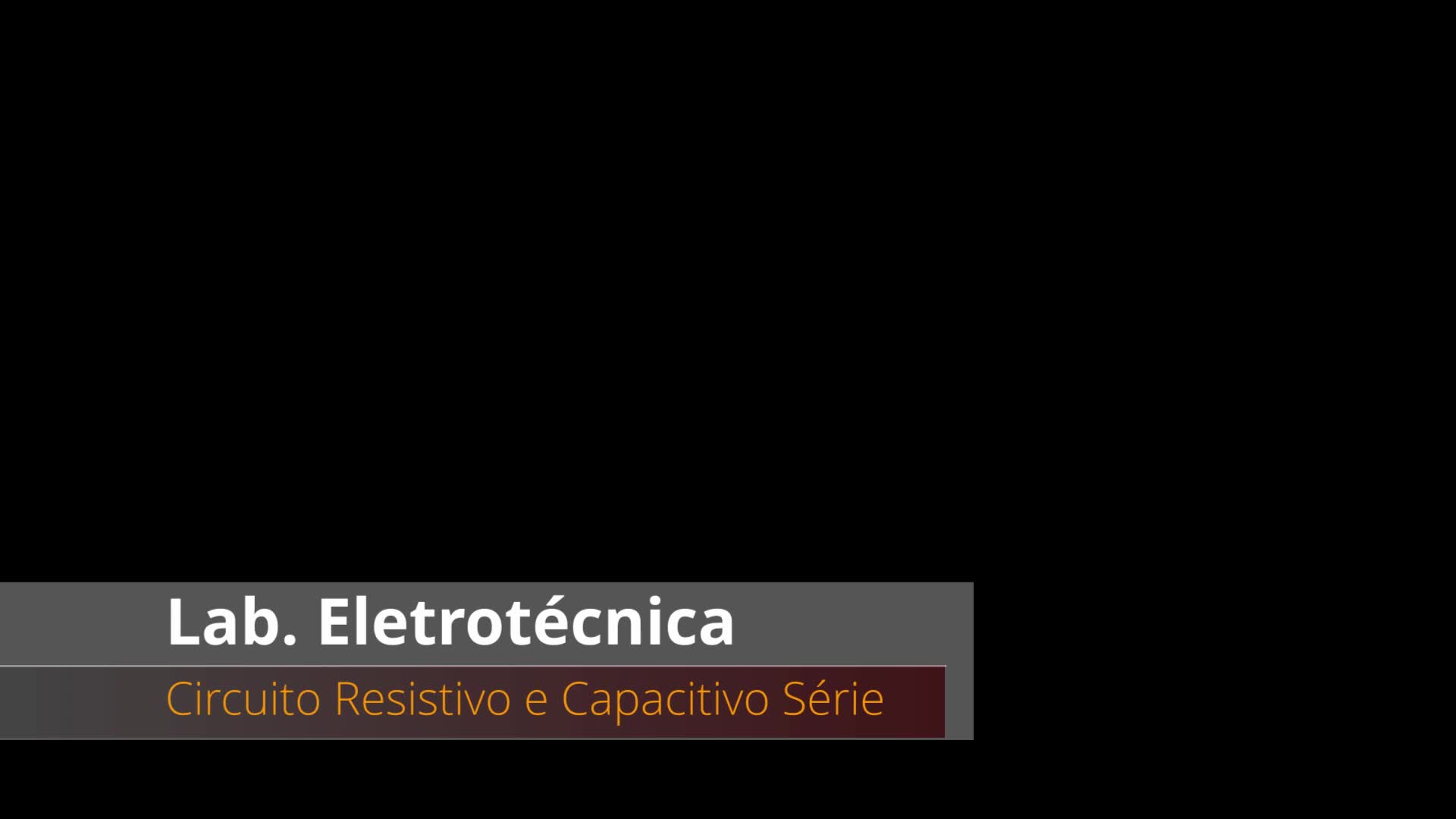 Prática 06 - Circuito Resistivo e Ecapacito Série
