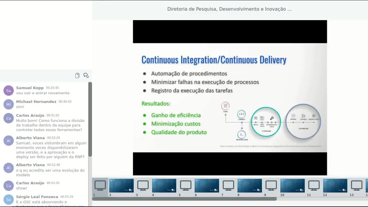 DPDITechTalk 7: Ganhando eficiência no DevOps através de CI/CD