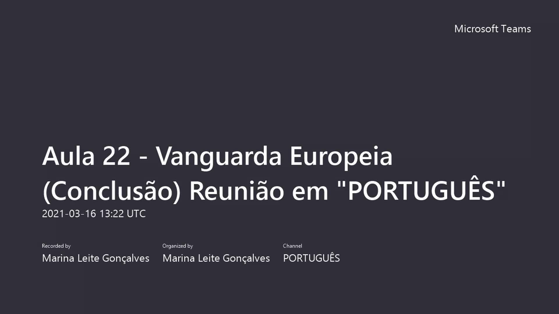 Aula23 Vanguarda Europeia Conclusão EDI2