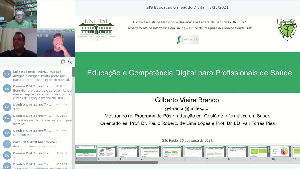 SIG Educação em Saúde Digital *