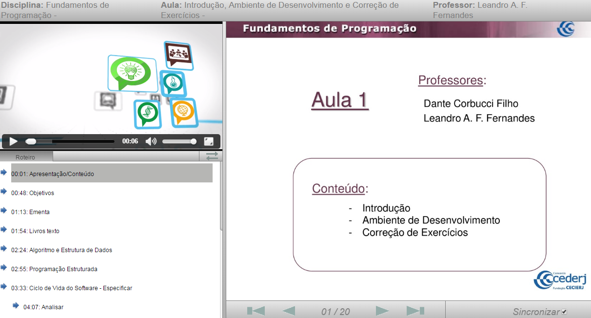 Fundamentos de Programação UFF 
