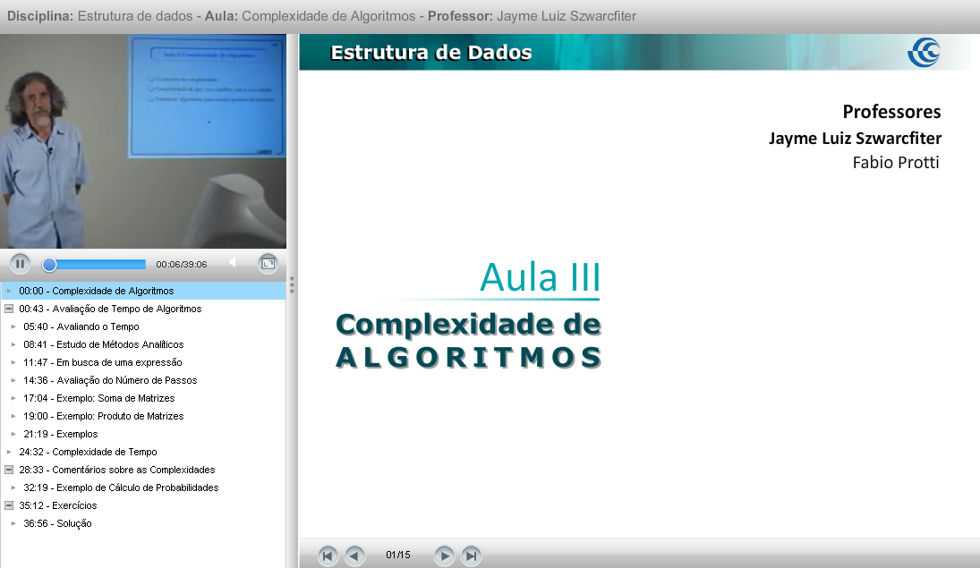 [ead05007] Estrutura de dados