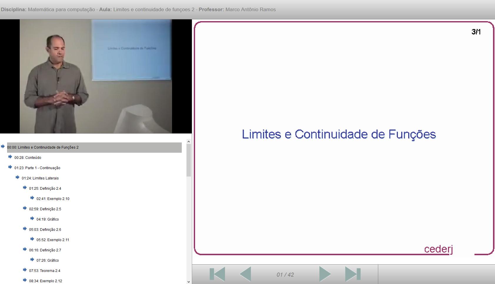 Limites e continuidade de funçoes 2