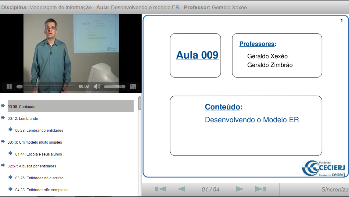 Desenvolvendo o modelo ER
