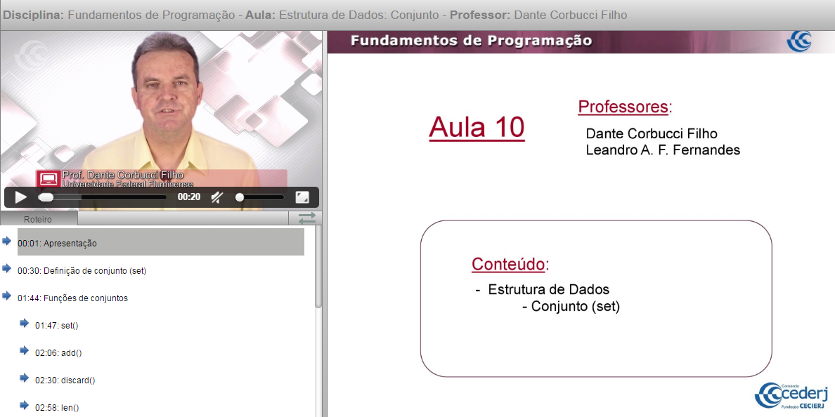 Fundamentos de Programação UFF 
