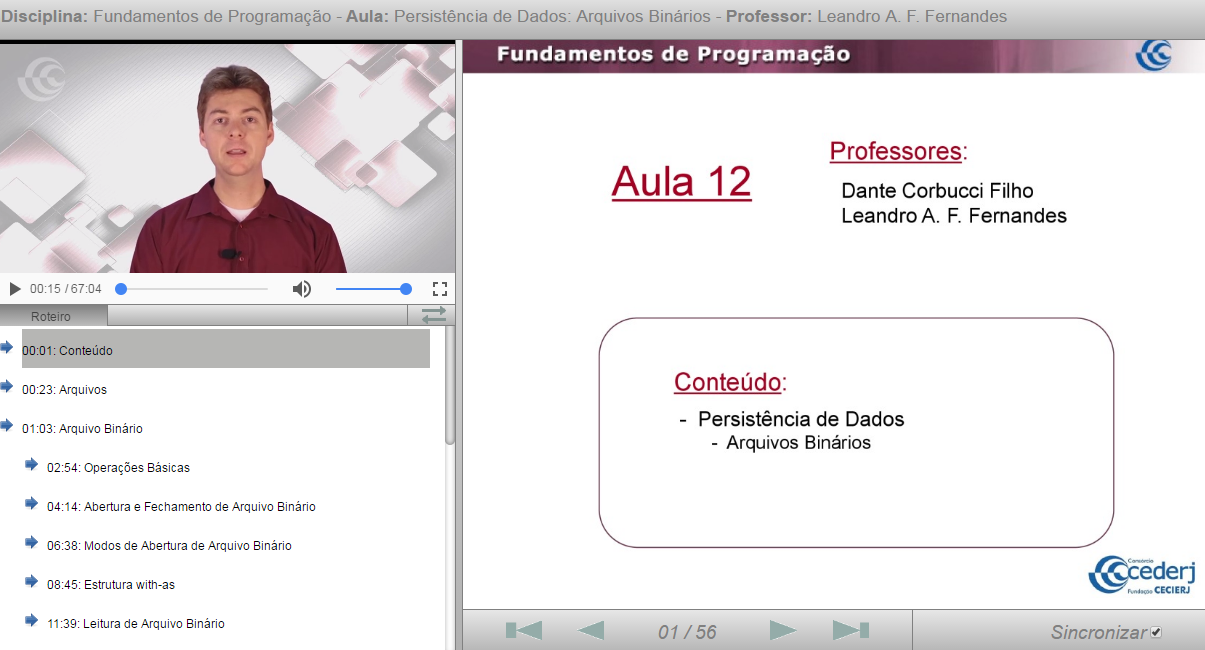 Fundamentos de Programação UFF 