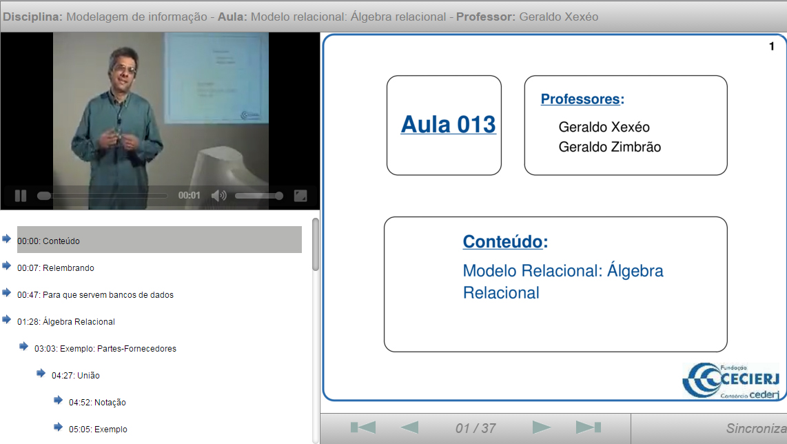 Modelo relacional: Álgebra relacional