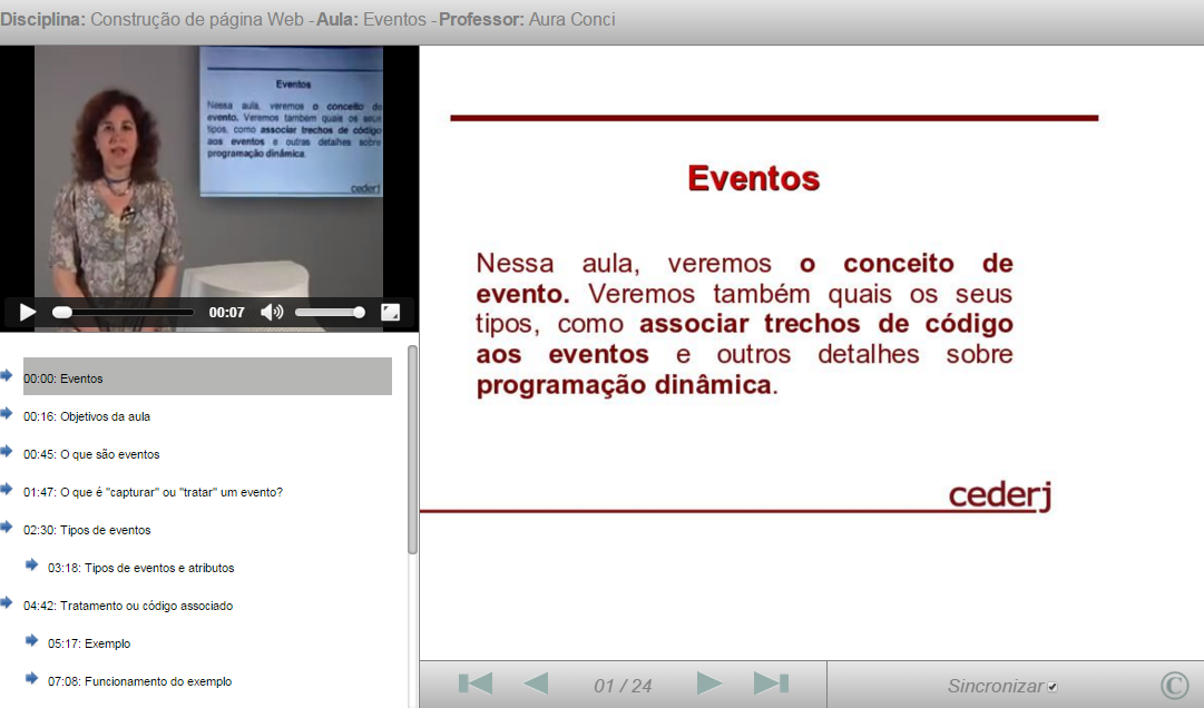 [ead05002] Construção de página Web