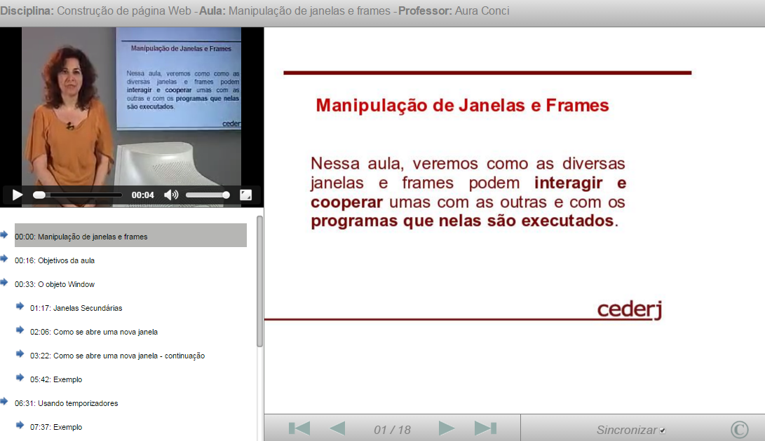 [ead05002] Construção de página Web