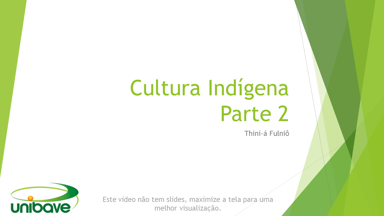 Cultura Indígena - Parte 2