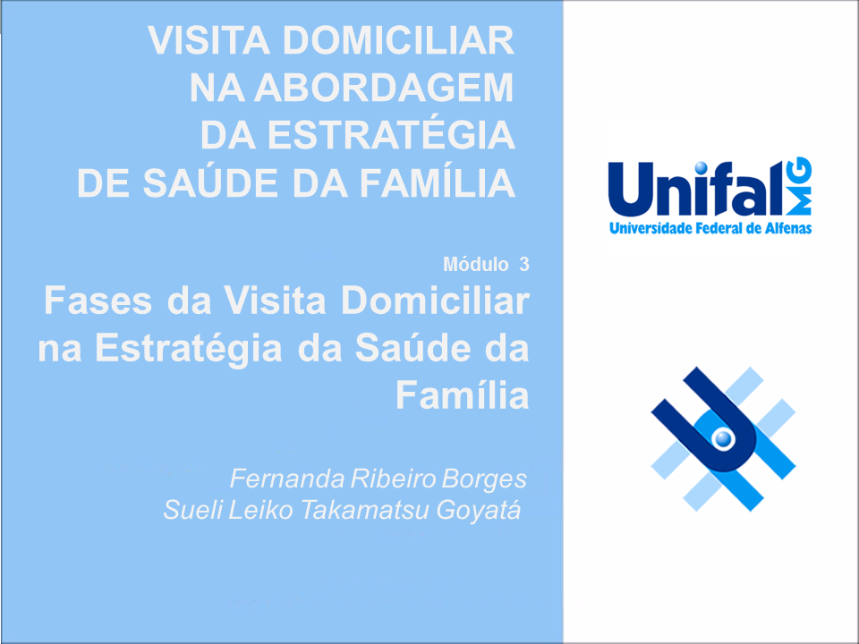 Fases da Visita Domiciliar na Estratégia da Saúde da Família